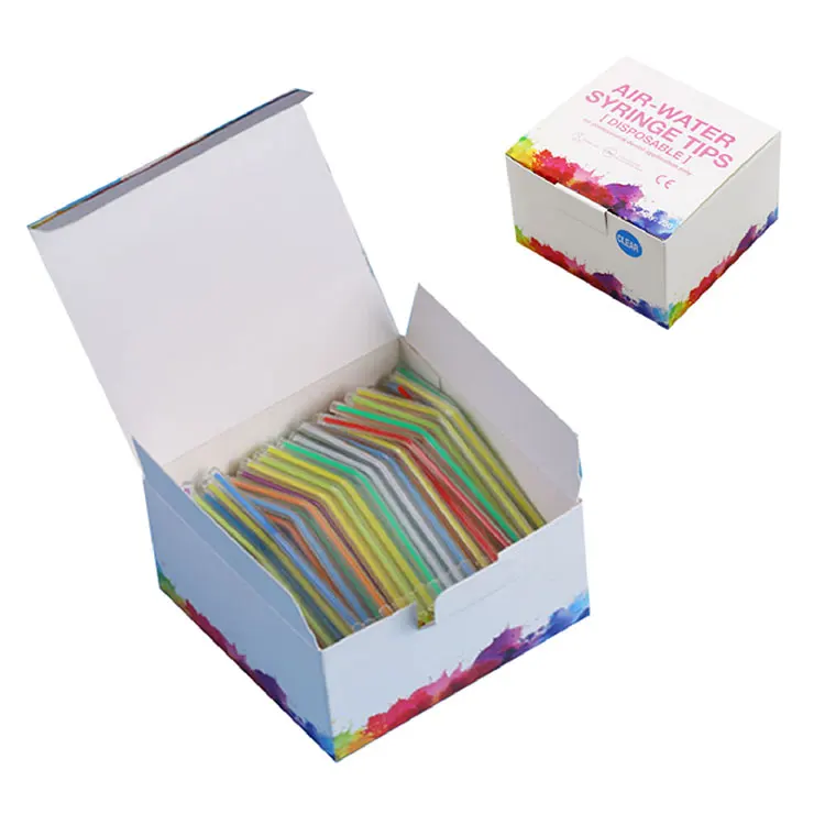 Chinese manufacturer Disposable 3 Way air/water Syringe Tips for Dental Chair