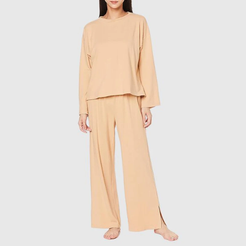2024 New Arrivals Home Womens Bamboo Viscose Modal Womens Cotton Pajama Set