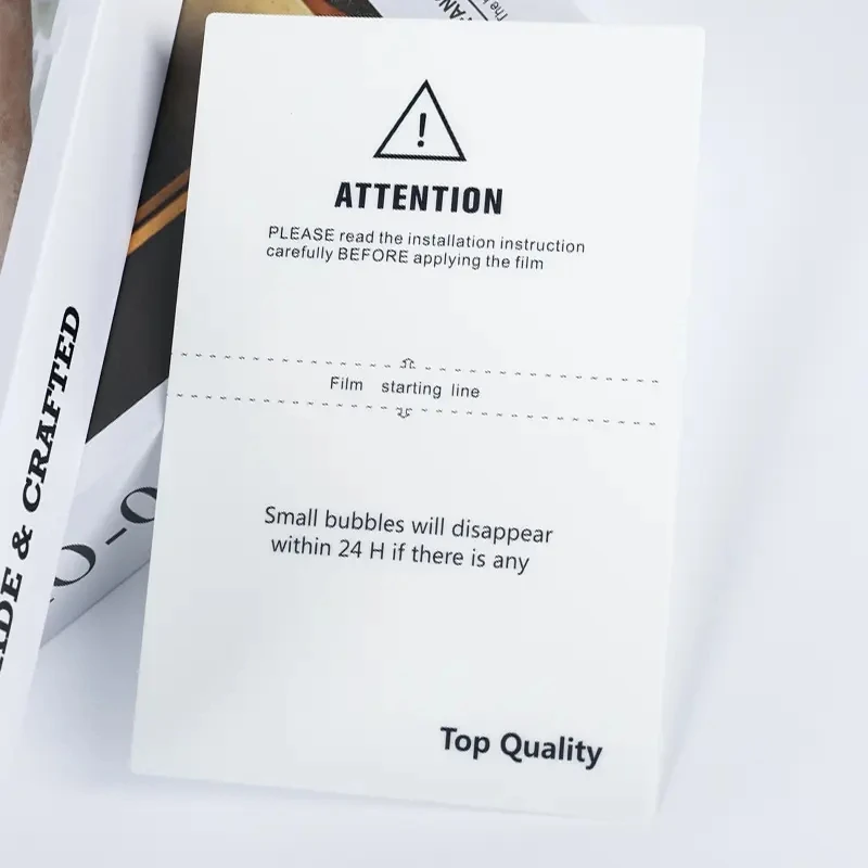 Противопрозрачная Гидрогелевая пленка из термополиуретана 7 0 материал Защитная для экрана с черными