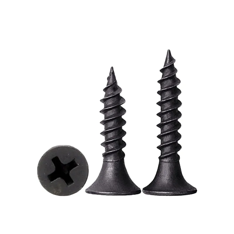 Hardened C1002 Bugle Head 3.5*25 Black Phosphating Drywall Screw