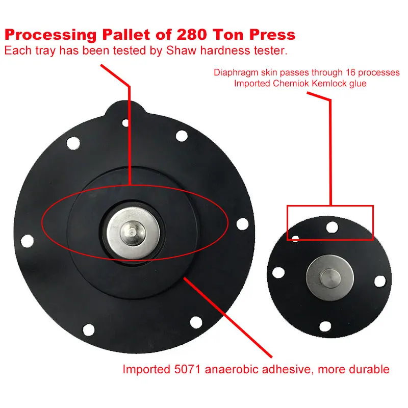 K4502 Nitrile  membrane 1inch CA/RCA40T  CA/RCA45DD  pulse solenoid valve