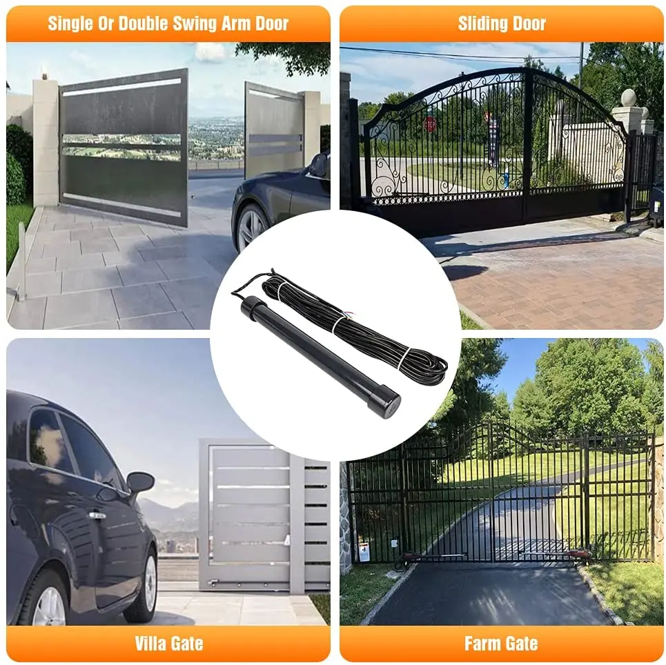 LockMaster Exit Wand Sensor Gate Opener Car Sensor Vehicle Detector with 15m Wiring Cable Buried Under Ground