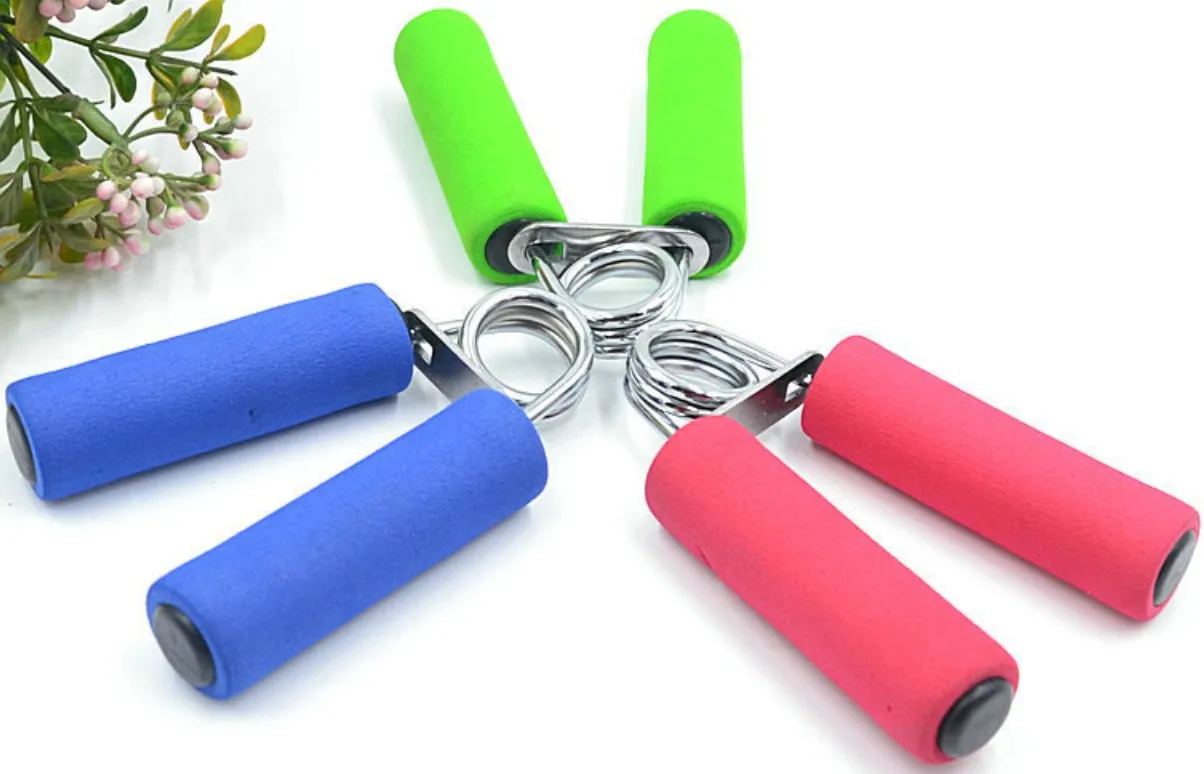 popular color heavy duty spring hand wrist training gripper
