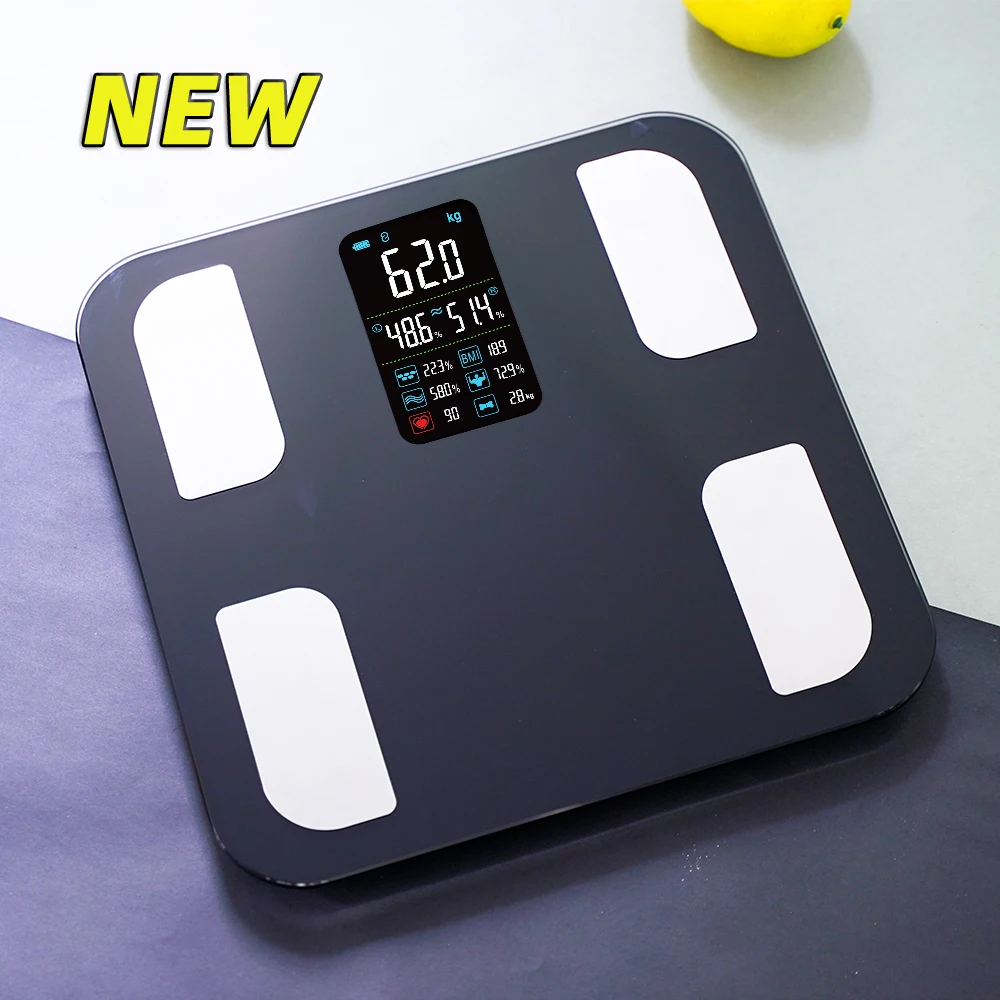 Balance Electronic Body Weighing Scales with App Digital 180kg Home Smart Body Fat Analyzer Scale