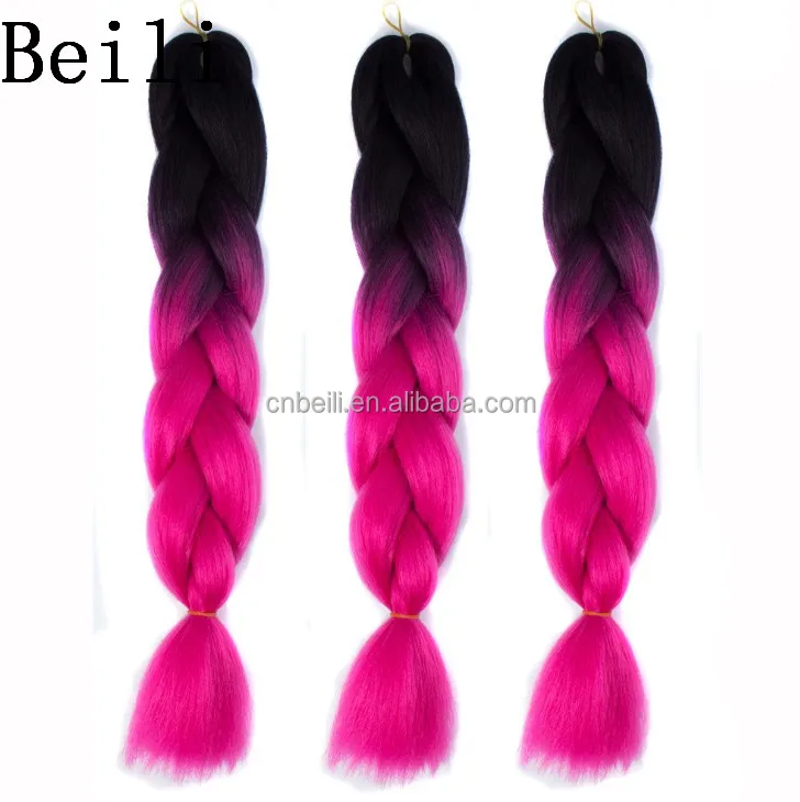Jumbo Braids hair synthetic hair extension synthetic hair for braiding for African American black women