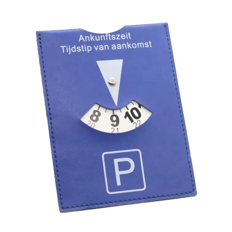 Most popular customized 5 in 1 parking disk for promotional gift New Design soft PVC parking timer/parking disk