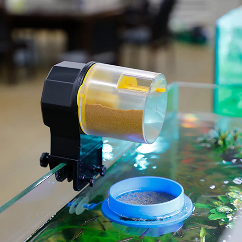 Aquarium Auto FishFood Dispenser Fish Tank Vacation weekend Automatic Fish Feeder Intelligent timer automatic feeder