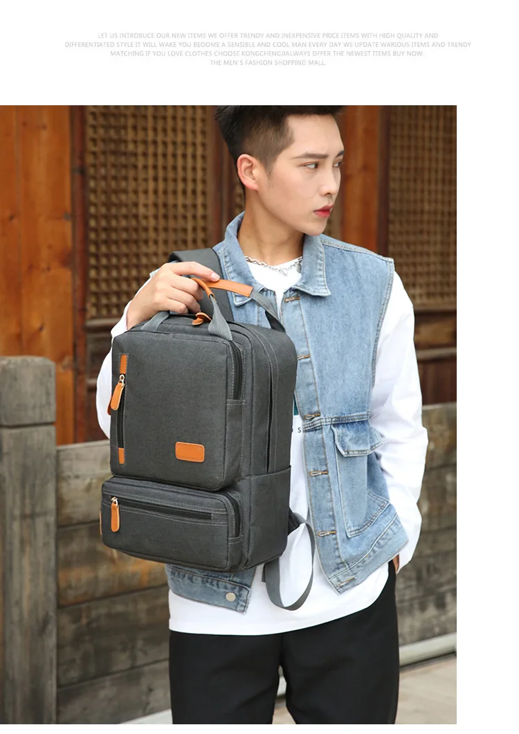 Oem Fashion Unisex Backpack Waterproof Backpack With Usb Anti Theft Laptop Backpack