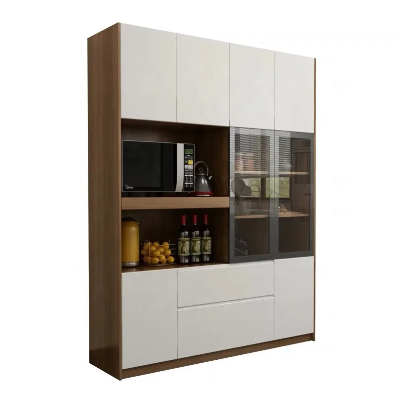 Luxury Wood Tall Cabinet Wooden Furniture Home Decor Storage Cabinets with Doors and Drawer