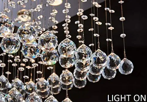 2024 high quality K9 Crystal chandelier with 9 lights and 2 floors, modern recessed ceiling lamp modern chandelier for bedrooms