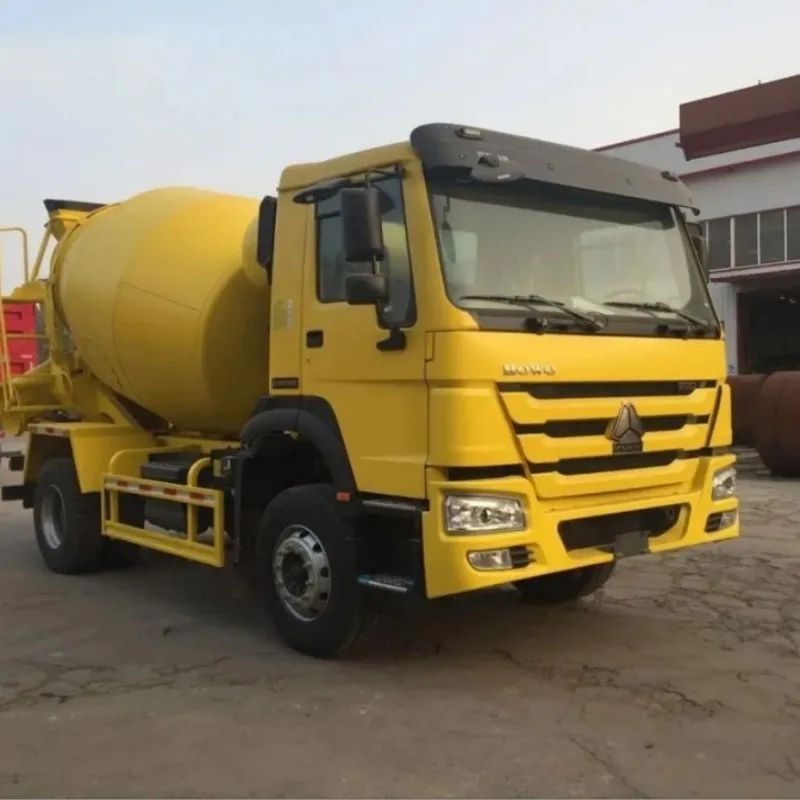 Sinotruck HOWO 3 6 Cubic Cbm 6 Wheeler Concrete Mixer Truck