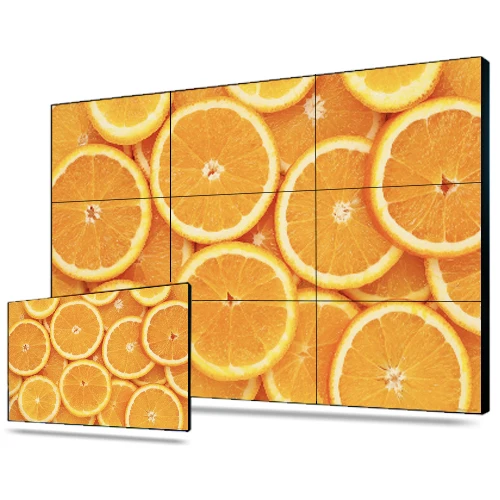 Indoor LCD 65 Inch Liquid Crystal Splicing Screen 0.8mm Splicing Seam LCD Splicing Large Screen LCD Video Wall Screen