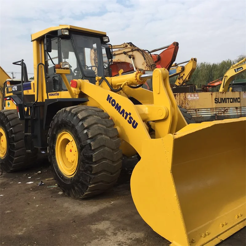 Wholesale Price Solid Color Guaranteed Quality USED LOADER KOMATSU WA470-3