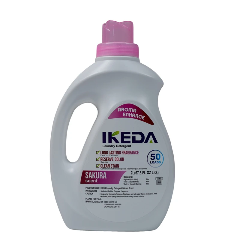 Portable Laundry Detergent Household Cleaning Products Soft Laundry Washing Liquid Detergent