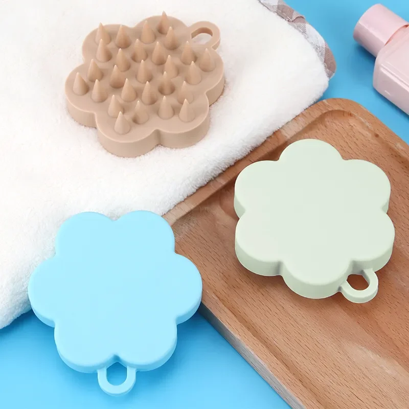 Professional Silicone Shampoo Brush Household Hair Scalp Massager Shampoo Hair Brush For Hair Growth