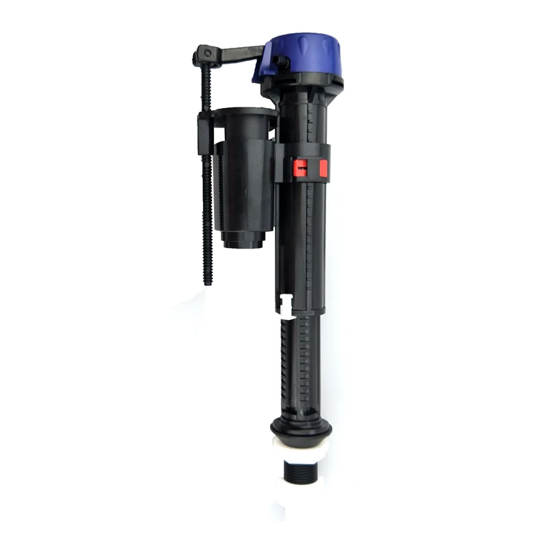 Fix for American Standard Bottom Entry Toilet Fill Valve Water Inlet Replacements Parts Cistern Float Black