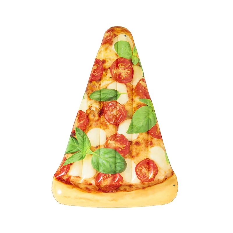 44038 Realistically Pizza Slice Floating Island Swimming Inflatable Pool Float