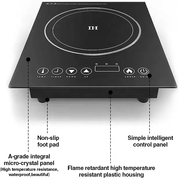 slim small single induction cooker induction mini cooker portable 220v induction cooker