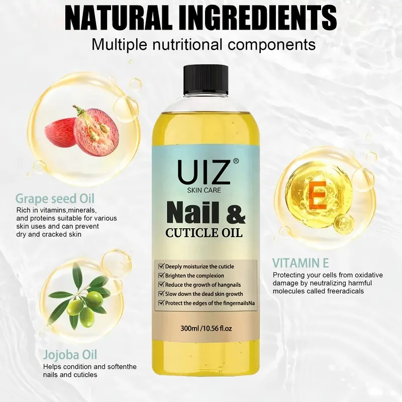 Cuticle Oil Exfoliating Repair Softens Moisturizing Cuticle Area Protects Dry & Cracked Skin Strengthens Thin Nails Oil