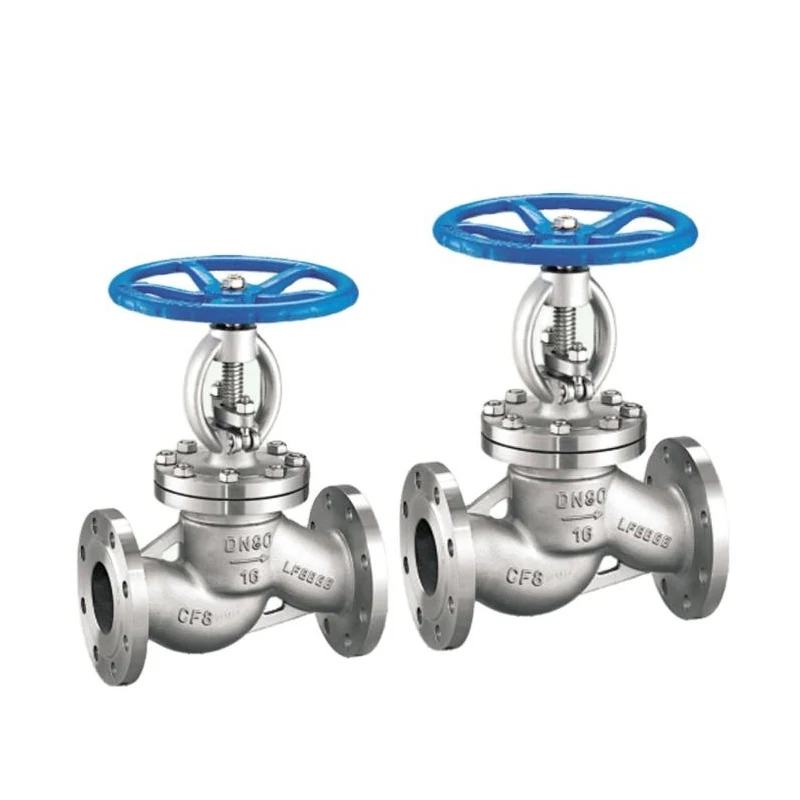 High Pressure Dn50 Flange Forged Globe Valve Manual Threaded Water Shutoff Valves Stainless Steel Rising Stem Globe Valve