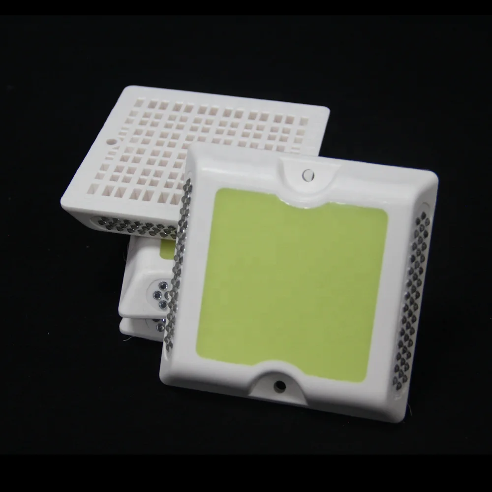 JULIANG square white ABS  plastic glow in the dark reflective glass beads road stud garden light