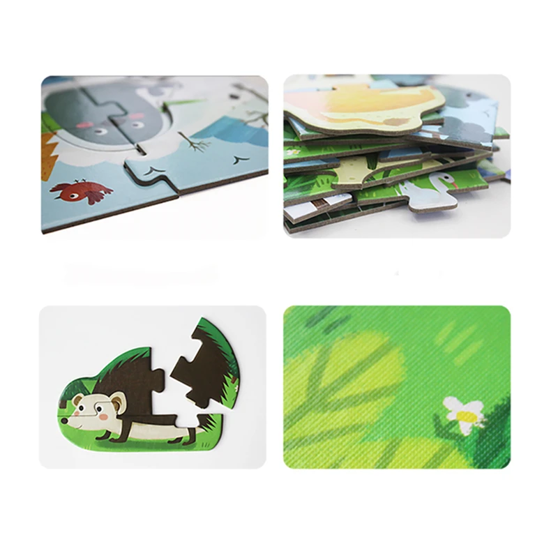 
Exist stock Monopoly floor long puzzle family games Cartoon Map box set for children RTS 