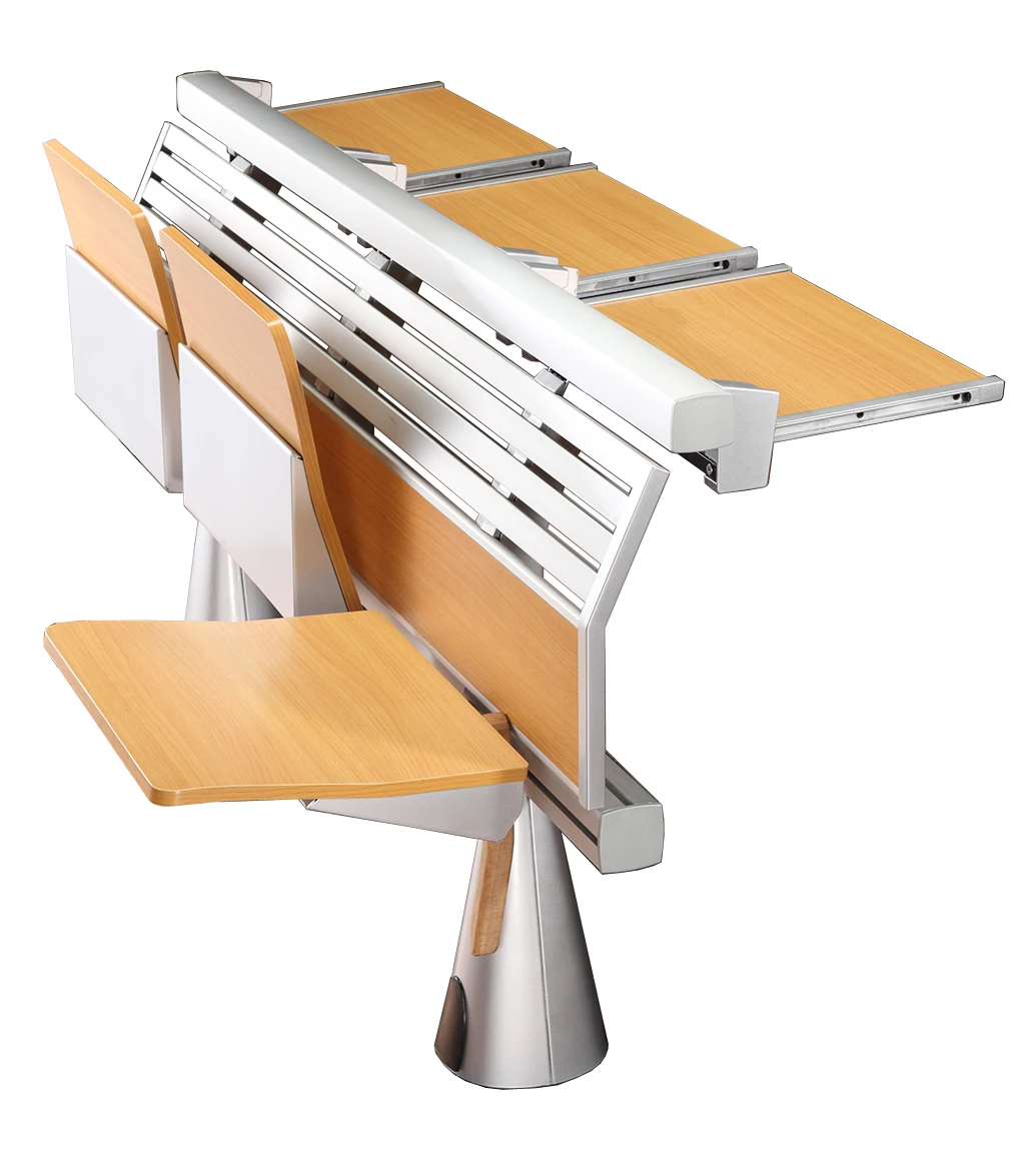  School Classroom Furniture Appearance Aluminium Student Desk and Chair