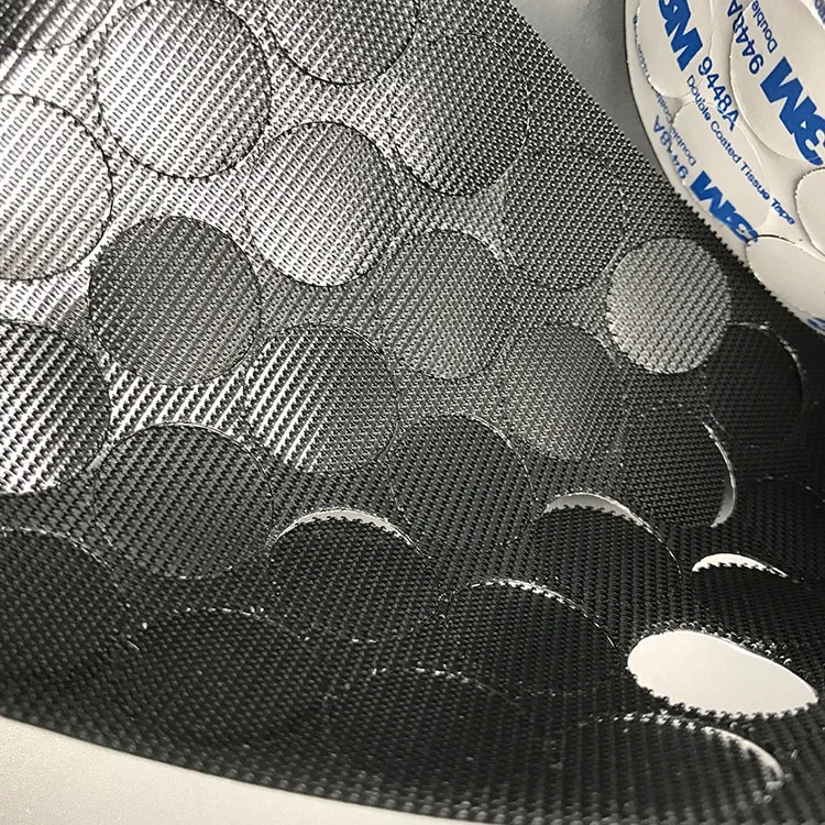 sofa 3m adhesive hook and loop nylon rolls shape round 10mm circles fastener sticky dots with dispenser
