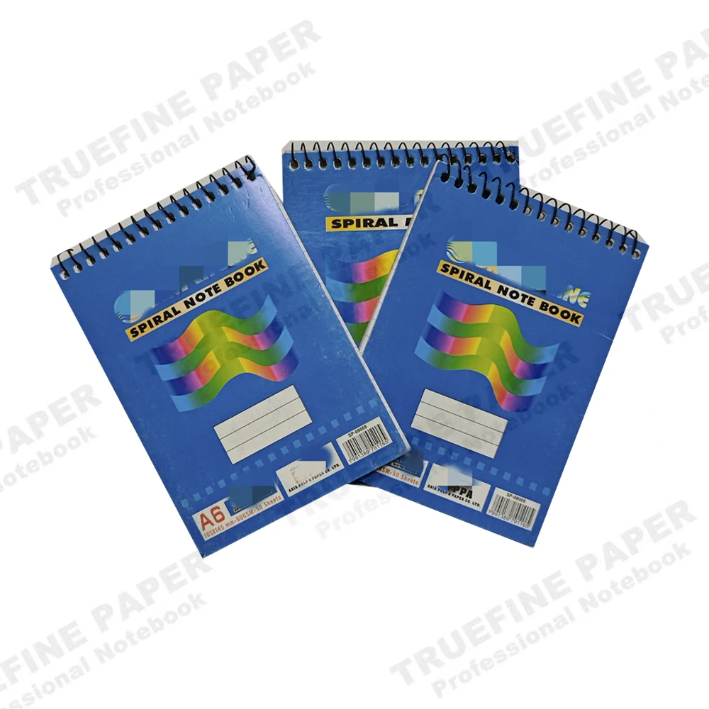 Best Selling Items Office Stationery Spiral Notebook 5*8' 70 Sheets A6 Spiral Notebook New Product Ideas 2025
