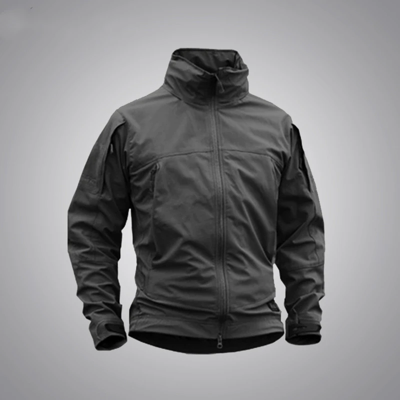 Wholesale Lightweight Urban Tactical Soft Shell Andes Tactical Jacket Windproof Waterproof Jacket Manufacturer