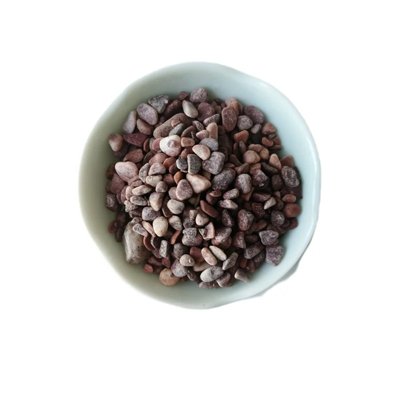 Factory Wholesale Natural Various Colors Gravel Landscape Cobblestone Crushed Washed Pebbles Stone For Outdoor floor