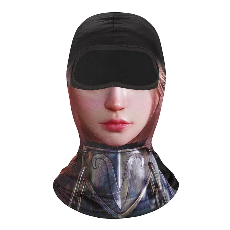 JX Custom Breathable Face Masks Skull Mask Seamless Balaclava Mask Headwear Scarf Motorcycle Riding Men Hat Ski Caps