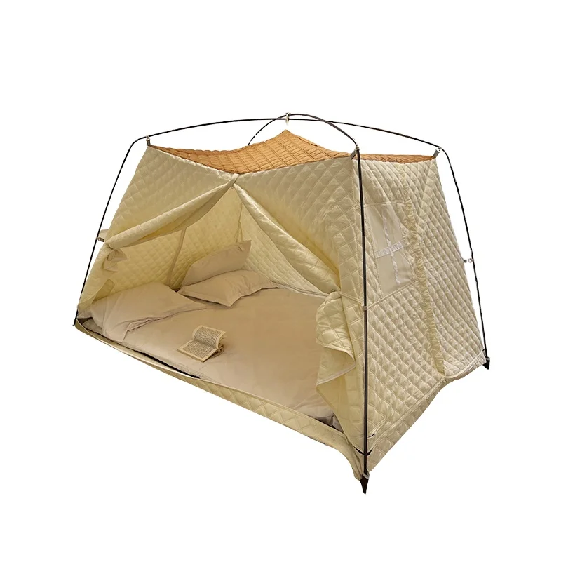 Tent indoor household adults single double folding capacity breathable windproof mosquito warm