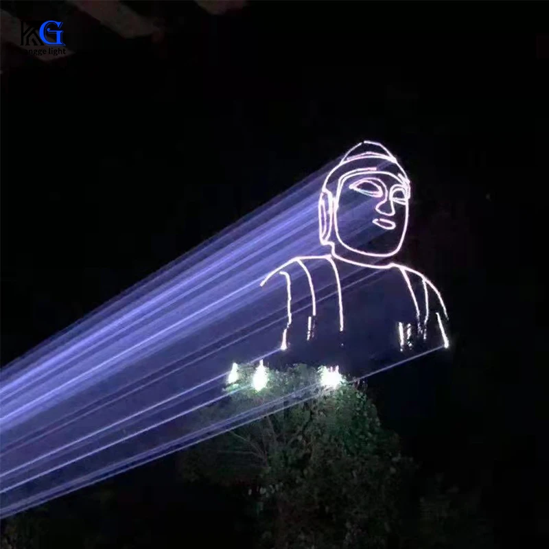 Outdoor IP65 DJ Laser Light 15W 20W 25 W 30W 40W RGB Stage Laser Lights ILDA 3D Scanner Laser Light for Party Shows