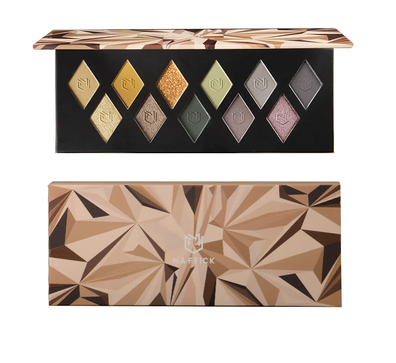 Private Label 11 Color Eyeshadow Palette Long Lasting Waterproof Vegan Custom Logo fabricantes de sombras de ojos