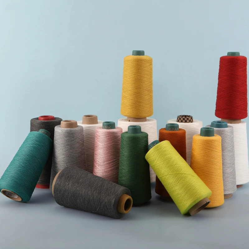 100% Bright Non Bulky Acrylic 52Nm/2 Hank Dyed Or Dyed On Cone For Average Color