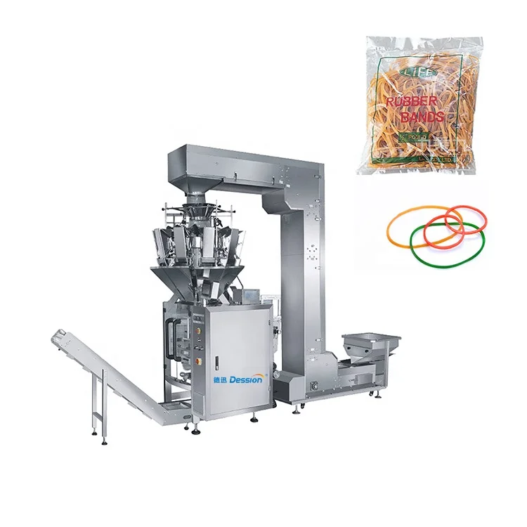 Automatic Weighing rubber band packing machine elastic cord packing machine