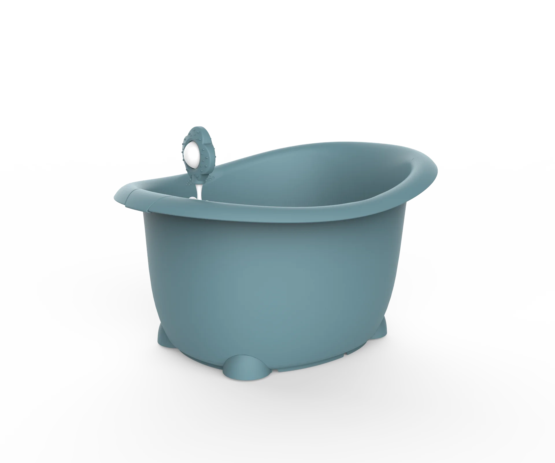 Portable Plastic PP Baby Bathtubs Large Space Baby Bath Tub With Seat