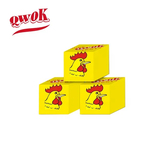 HALAL 4g chicken flavor Bouillon cube seasoning cube OEM wholesale