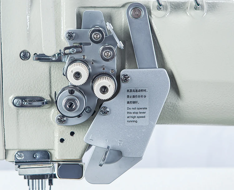 JUITA JT-8522C Computerized Automatic Thread Trimmer Needle Bar Separation Double Needle Industrial Shoe Sewing Machine