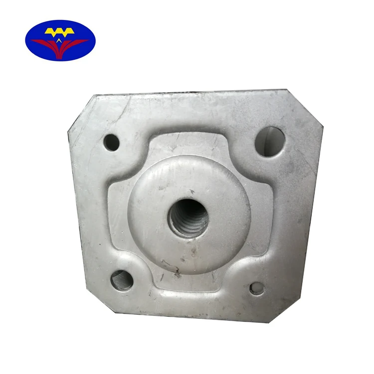 EN12811 Certified Height Adjustable Spindle Feet/Leveling Base Jack for Modular Layher/Doka Scaffolding