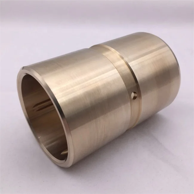 Hydraulic cylinder bushing Alloy copper oiless bushing Bronze bearing brass bushing