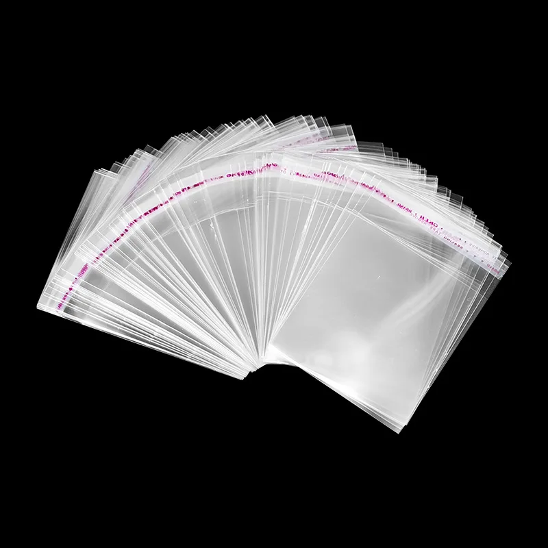 Wholesale Clear Opp Bag Self Adhesive Bag Cheap Price Customized Logo Plastic Packaging Bags