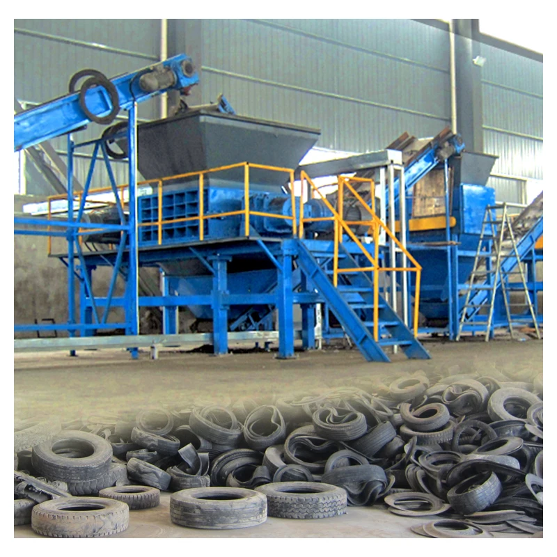 High Productivity Factory PLC Automatic tyre machine recycle tire recycling machinery
