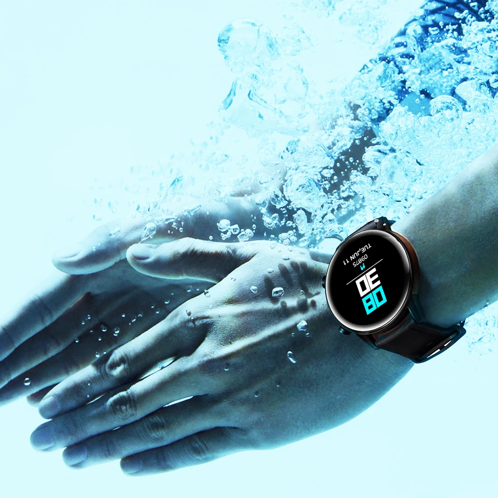 New Zeblaze GTR Heart Rate Blood Pressure Smartwatch Metal Body 10 Professional Sports Modes 30 days Battery Life Smart Watch