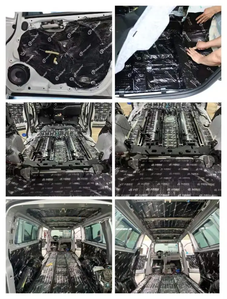 High performance noise reduction waterproof soundproof butyl sound deadener