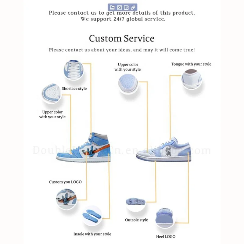 Double Lucky Organizadores De Zapatos Top Quality Custom Mens Sneakers Premium Leather Skateboarding Casual Shoe Design Services