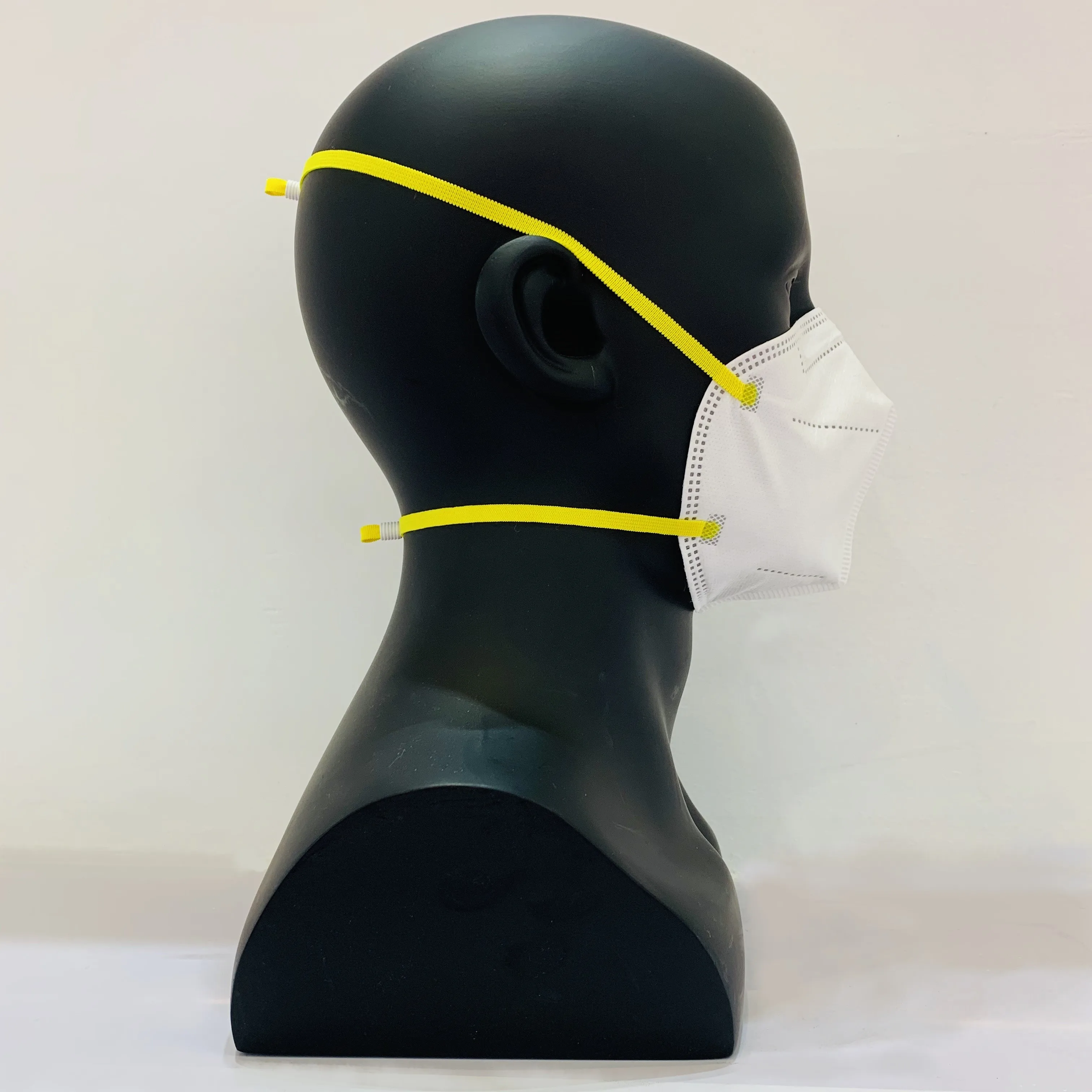 
Factory supply EN149 FFP2 Anti Haze Maschere Folding Half Face with Adjustable Headband 