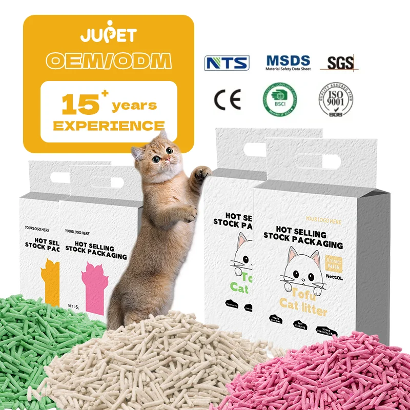 Популярный продукт JUPET Catlitter мелкодисперсный шарик из вулкана 10