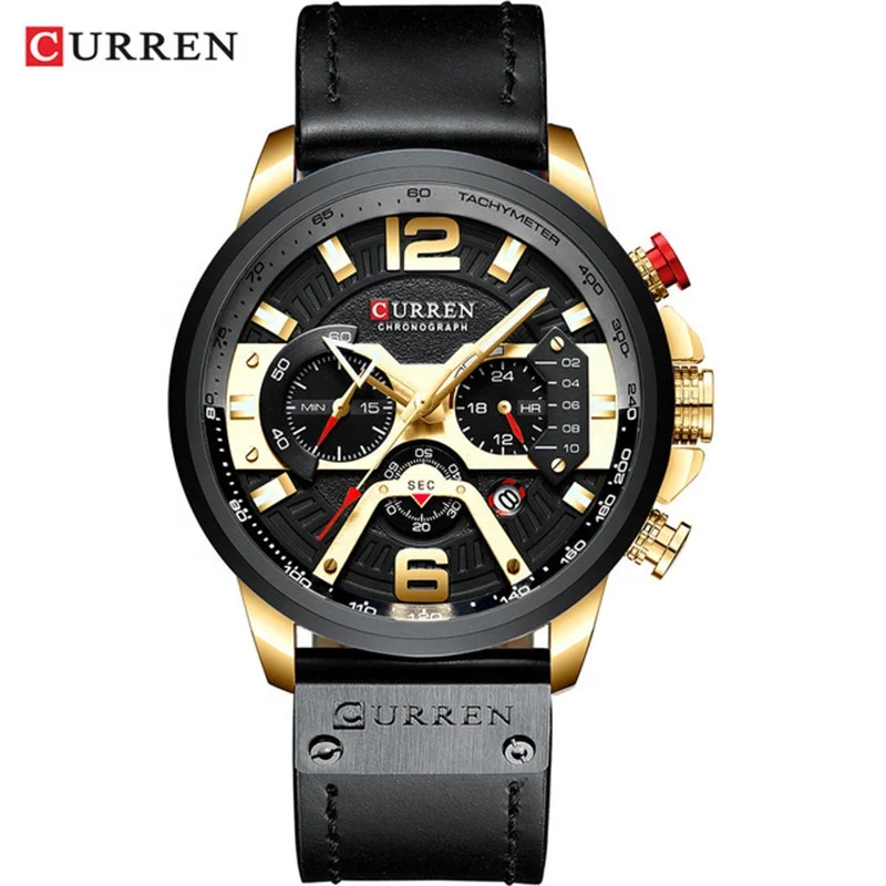2022 Curren 8329 Quartz Men Hot Sale Watches Men Wrist  New Quartz Watch mens quartz watch brands wholesale